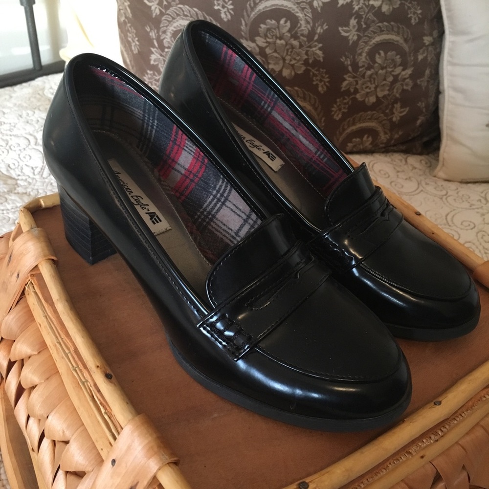 Black American Eagle Heels